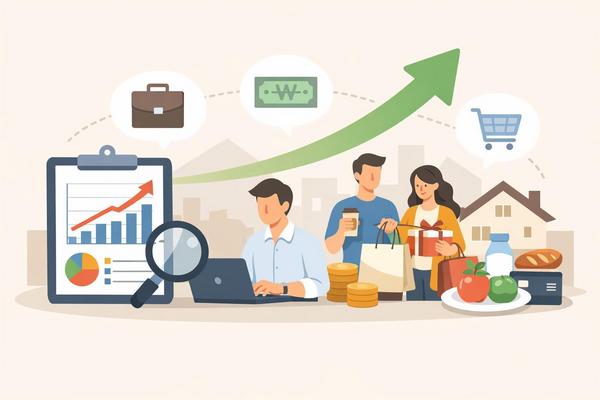 GDP 성장률 발표를 실제 생활과 연결해서 읽는 법