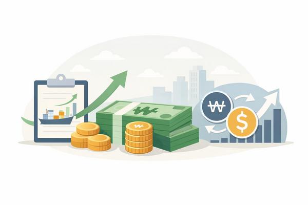 무역 흑자가 원화를 강하게 만드는 구조